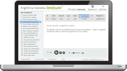 Angličtina metodou Imitum
